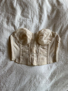 Cream Bustier