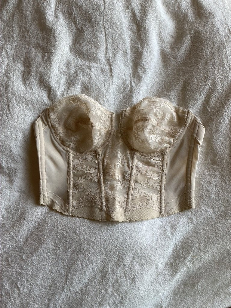 Cream Bustier