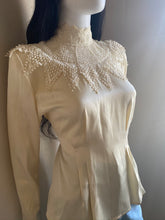Load image into Gallery viewer, Satin Victorian Blouse
