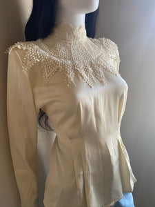 Satin Victorian Blouse
