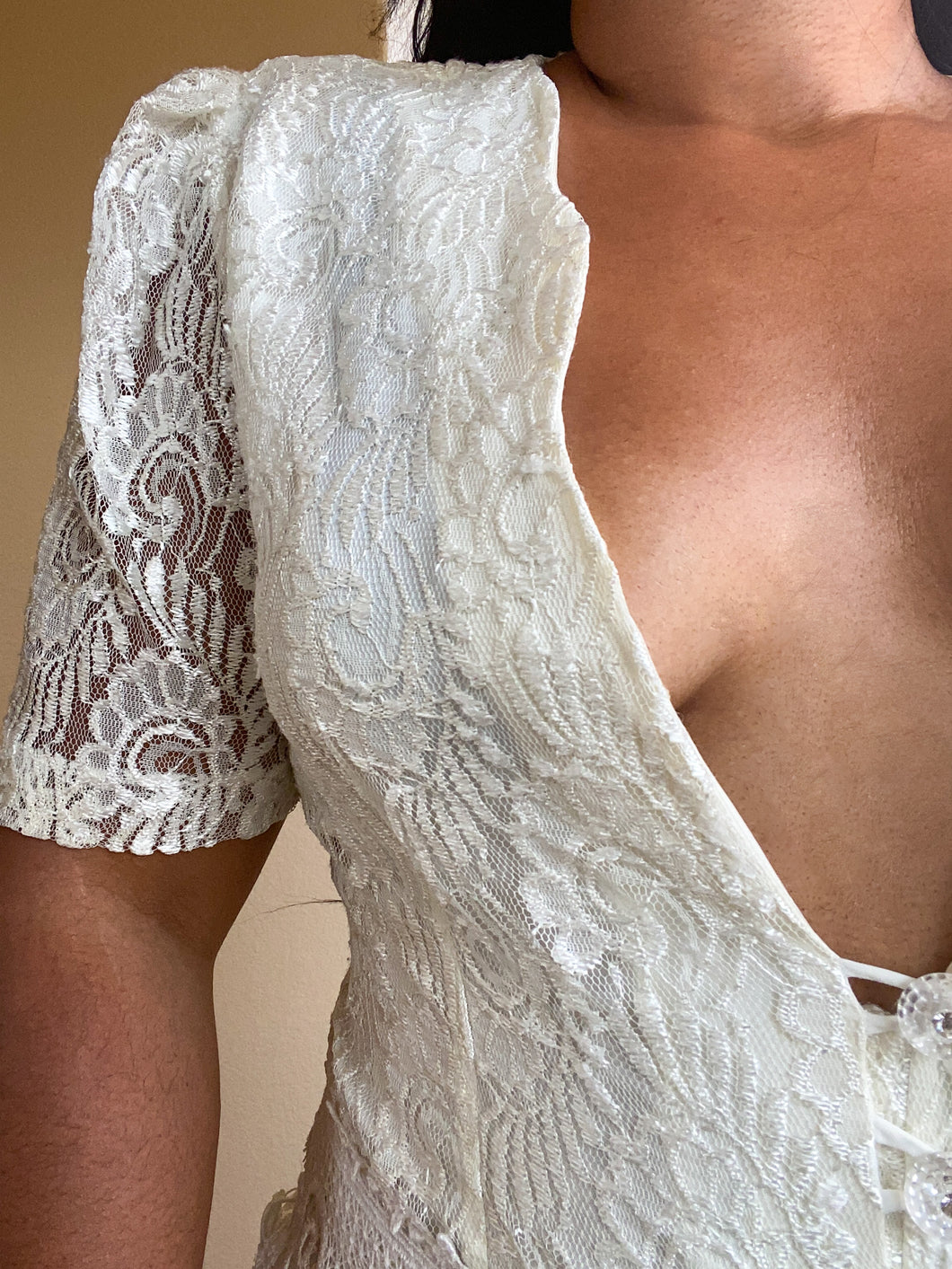 Ethereal Plunge Top